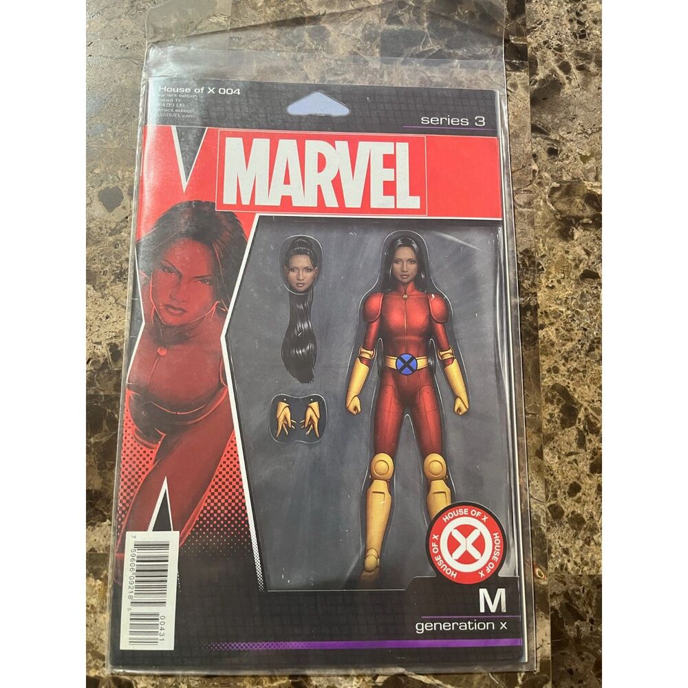 House of X #4 (2019) M Action Figure Variant John Tyler Christopher Marvel